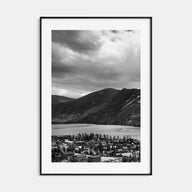 Estes Park Photo B&W Poster