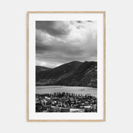 Estes Park Photo B&W Poster