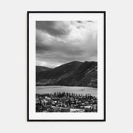 Estes Park Photo B&W Poster