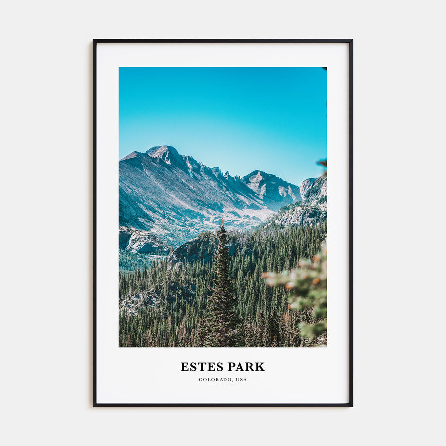 Estes Park Portrait Color Poster
