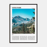 Estes Park Travel Color Poster