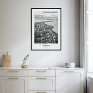 Estonia Portrait B&W Poster