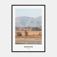 Eswatini Portrait Color Poster