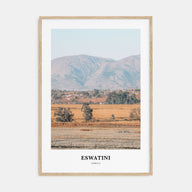 Eswatini Portrait Color Poster