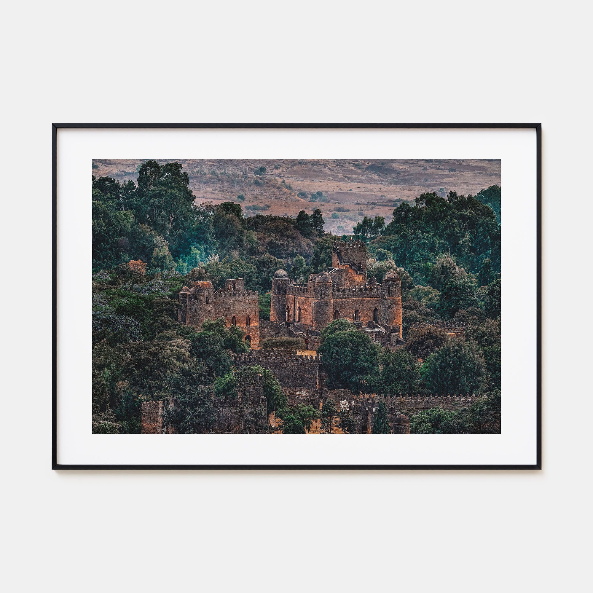 Ethiopia Landscape Color Poster