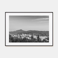 Eugene Landscape B&W Poster