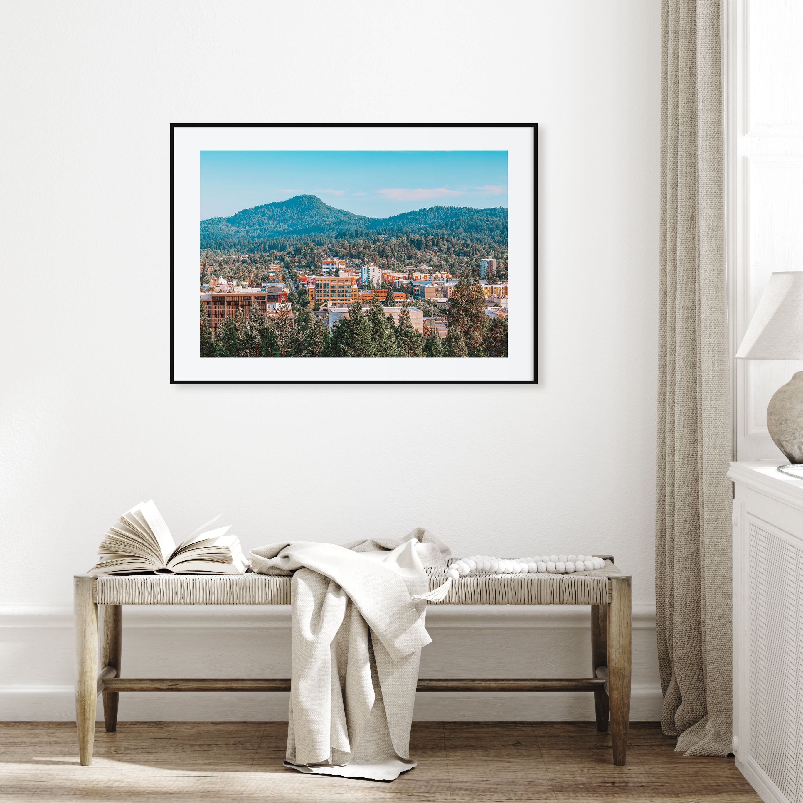 Eugene Landscape Color Poster