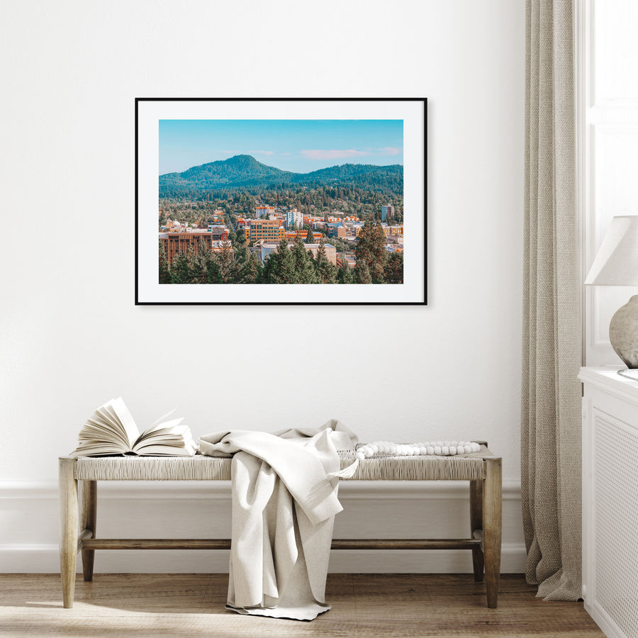 Eugene Landscape Color Poster