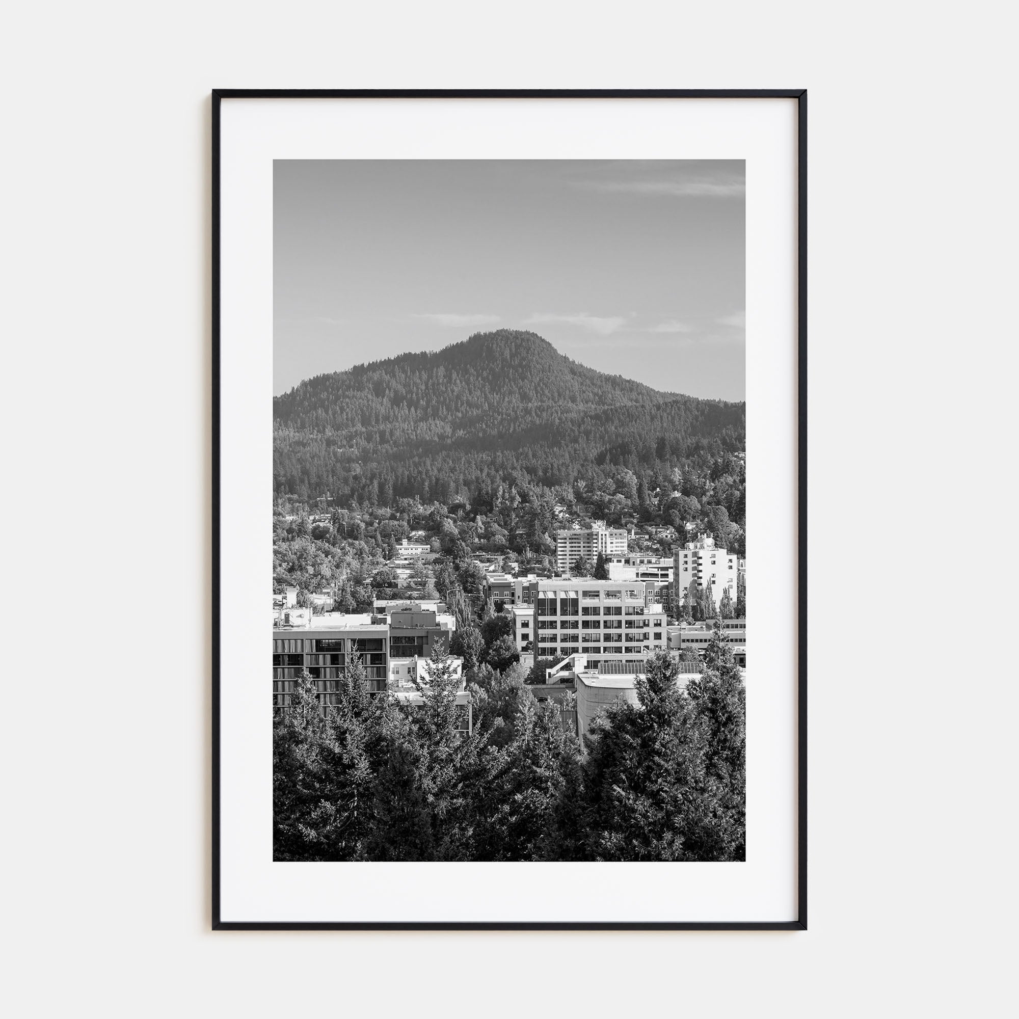 Eugene Photo B&W Poster