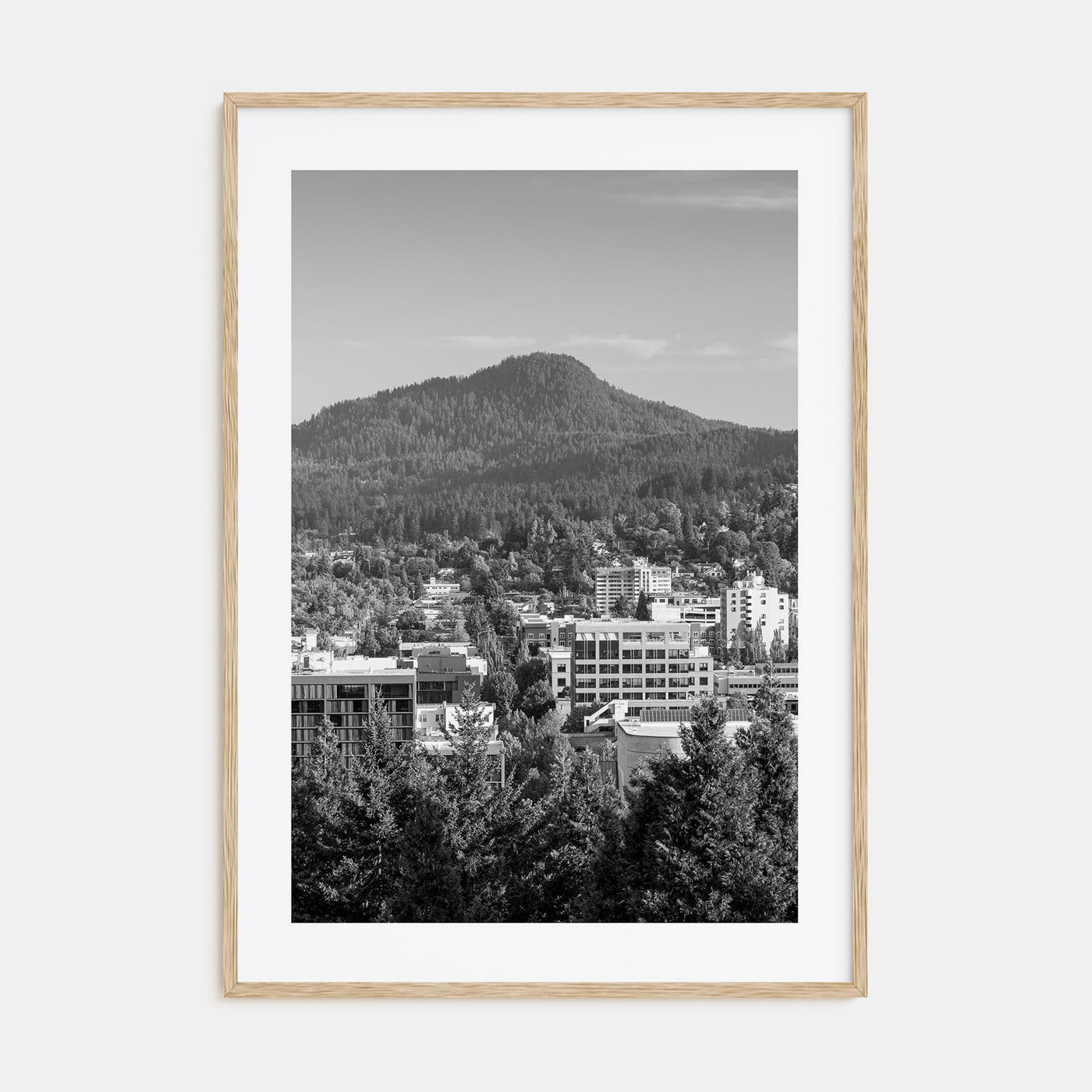 Eugene Photo B&W Poster