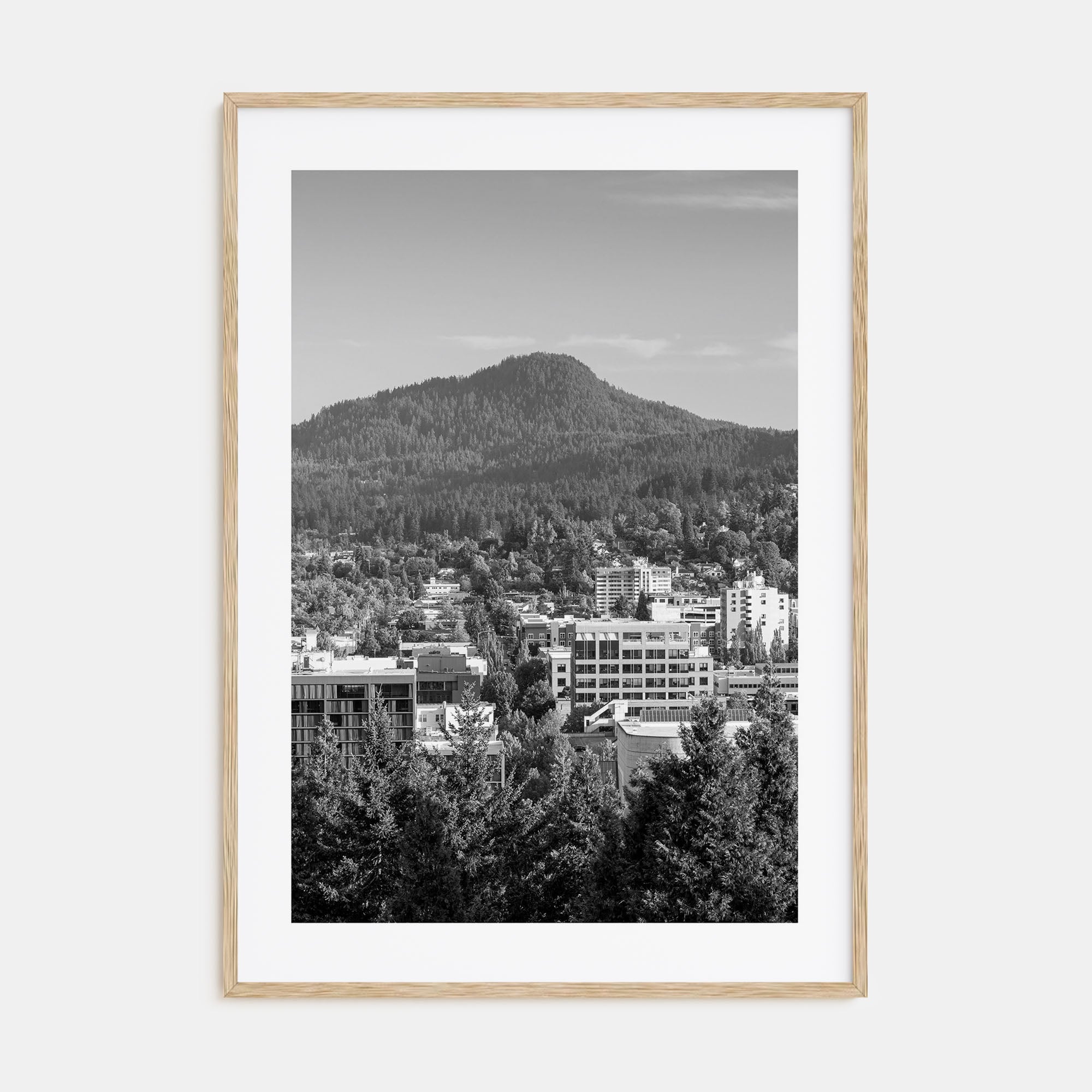 Eugene Photo B&W Poster