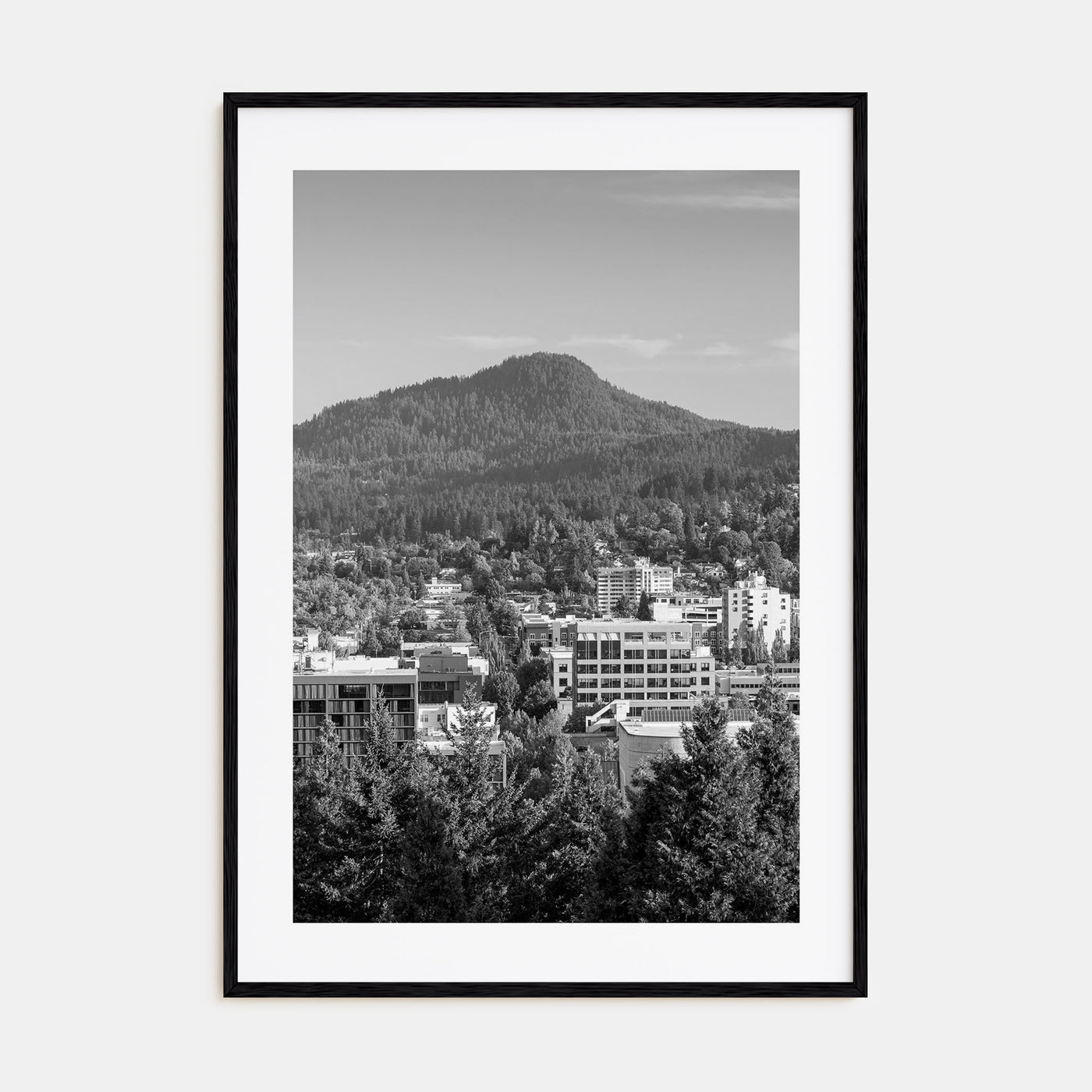 Eugene Photo B&W Poster