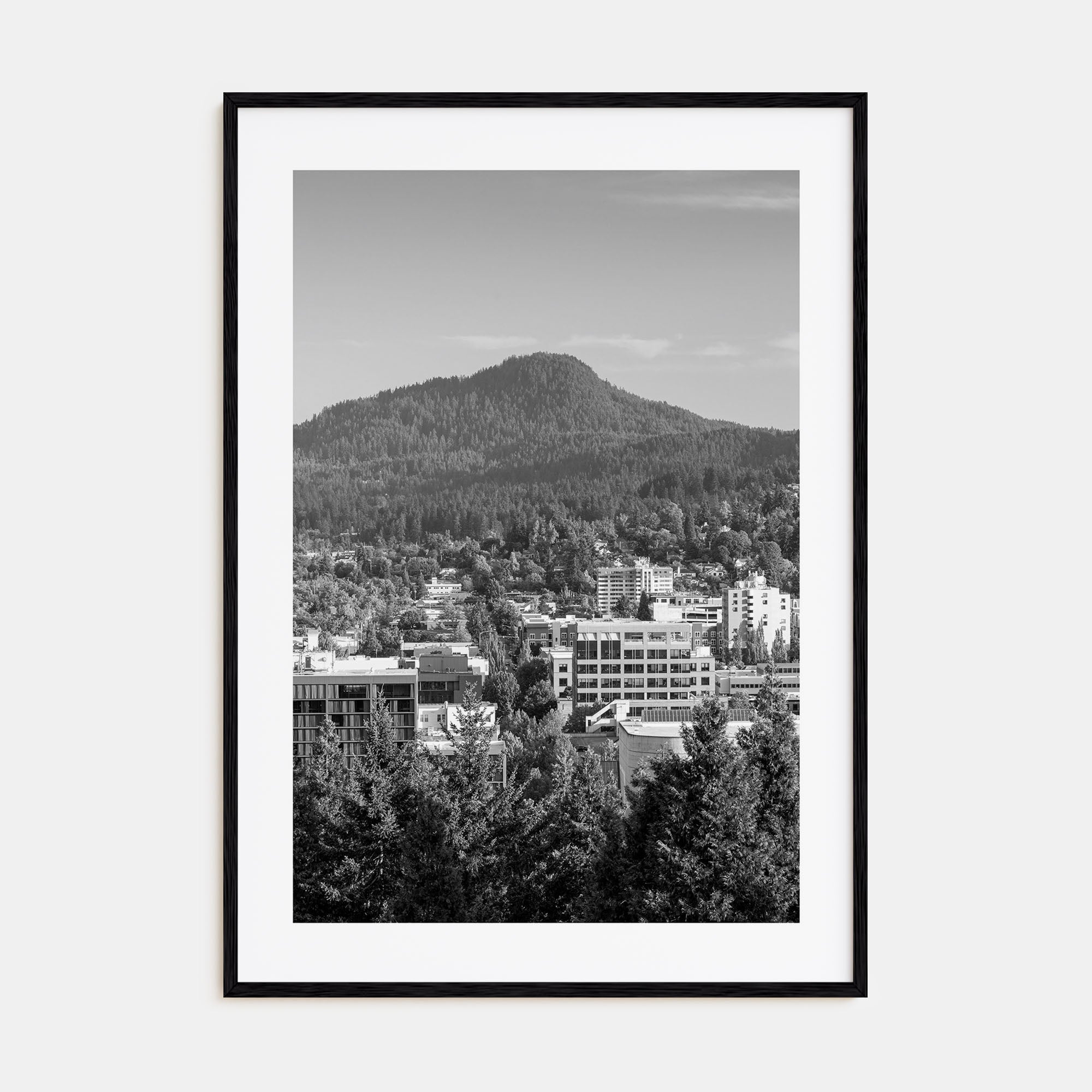 Eugene Photo B&W Poster
