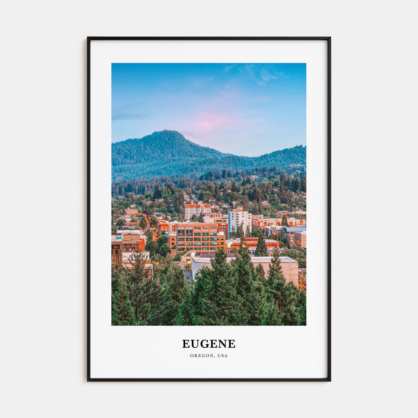 Eugene Portrait Color Poster