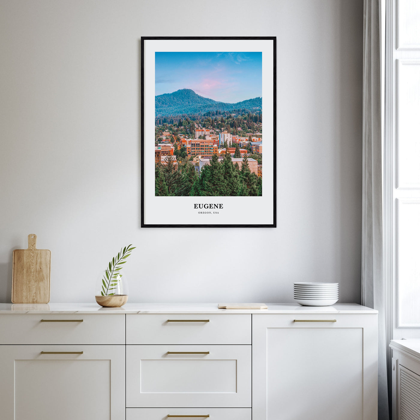 Eugene Portrait Color Poster