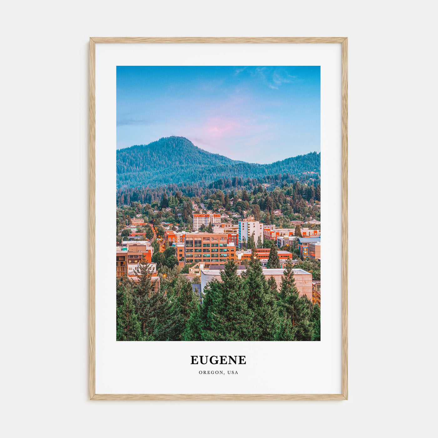 Eugene Portrait Color Poster