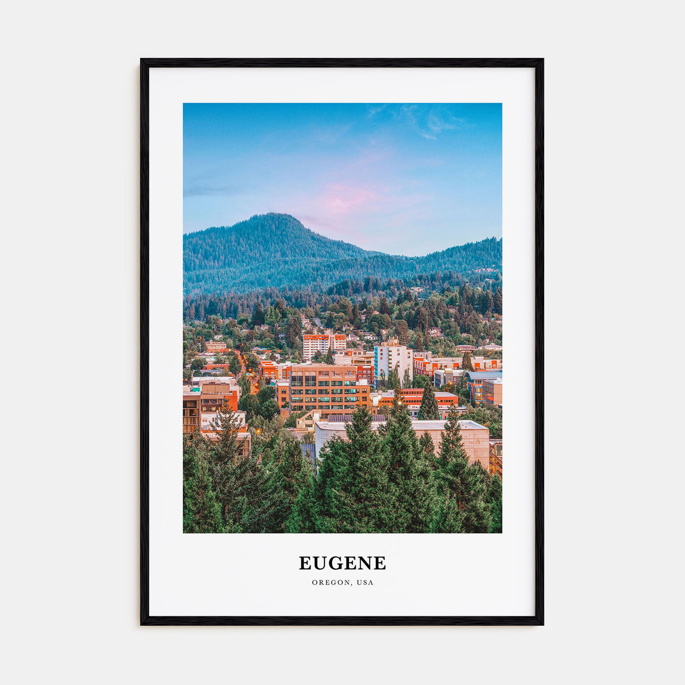 Eugene Portrait Color Poster