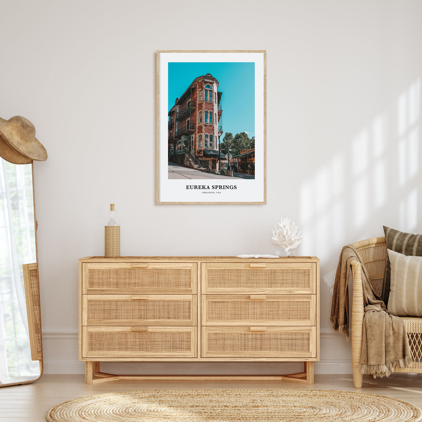 Eureka Springs Portrait Color Poster