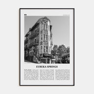 Eureka Springs Travel B&W Poster