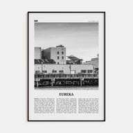 Eureka Travel B&W Poster