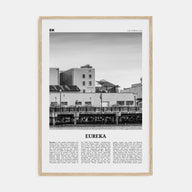 Eureka Travel B&W Poster