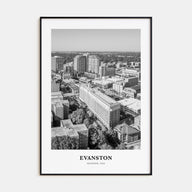 Evanston Portrait B&W Poster