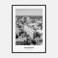 Evanston Portrait B&W Poster