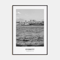 Everett Portrait B&W Poster