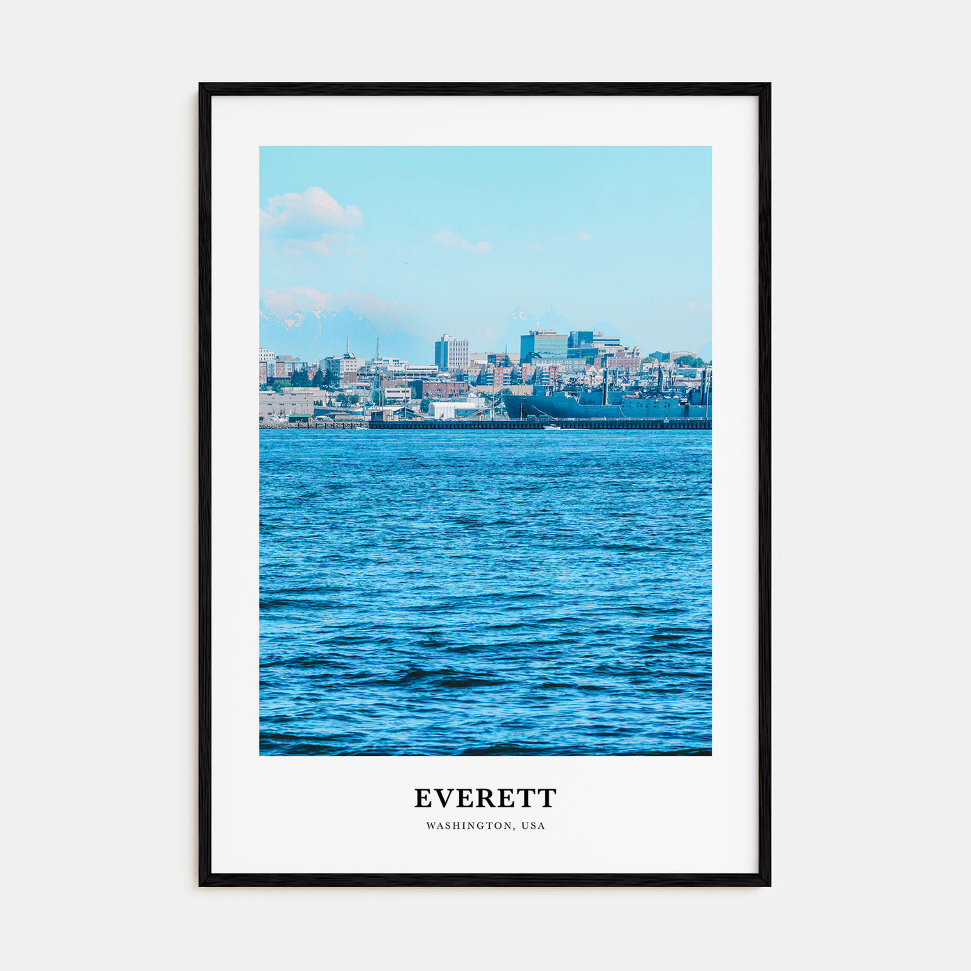 Everett Portrait Color Poster