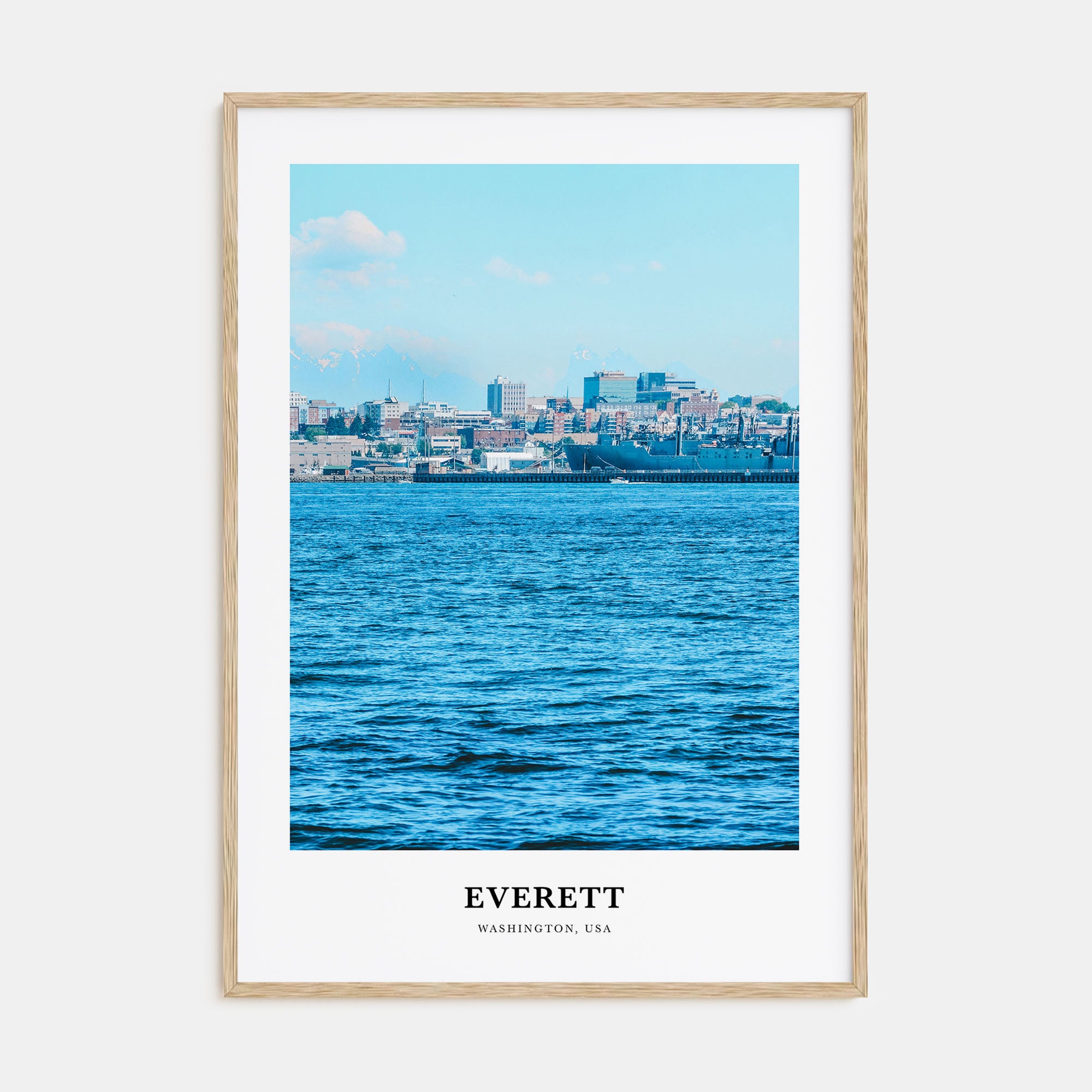 Everett Portrait Color Poster