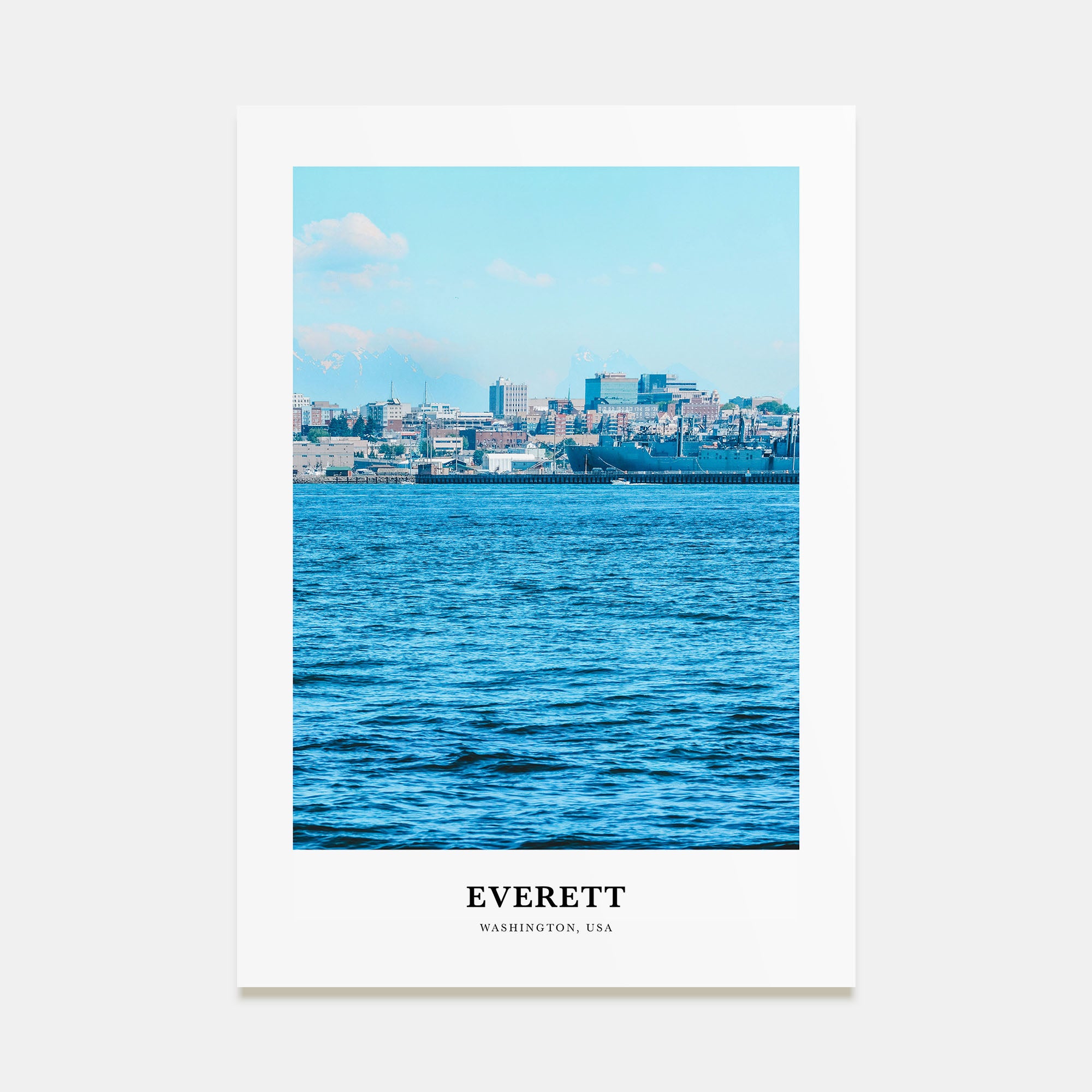 Everett Portrait Color Poster