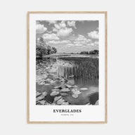 Everglades National Park Portrait B&W Poster