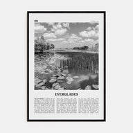 Everglades National Park Travel B&W Poster