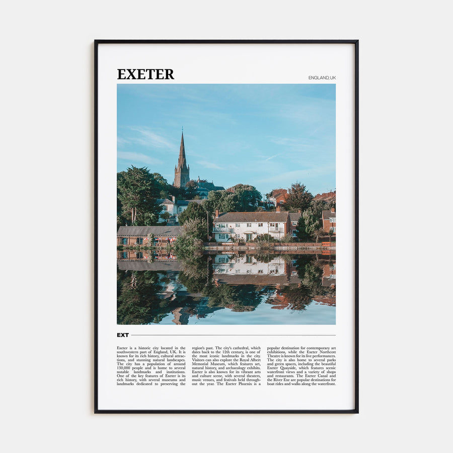 Exeter Travel Color Poster