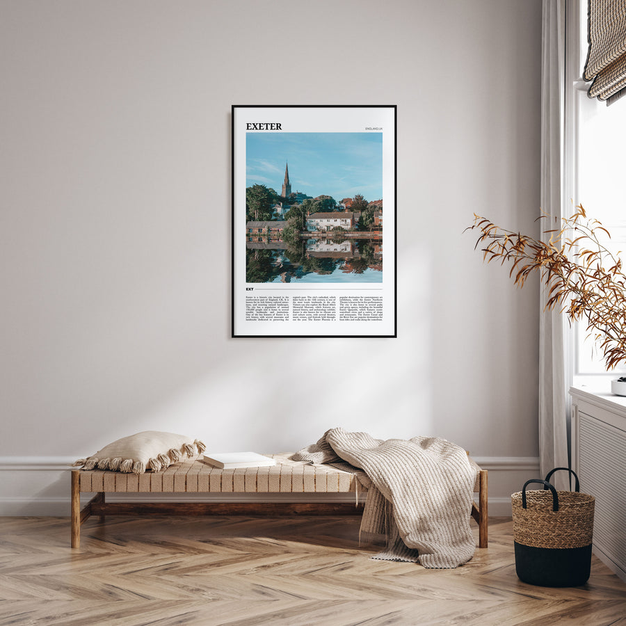 Exeter Travel Color Poster