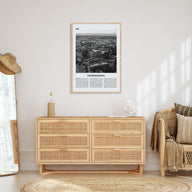 Extremadura Travel B&W Poster