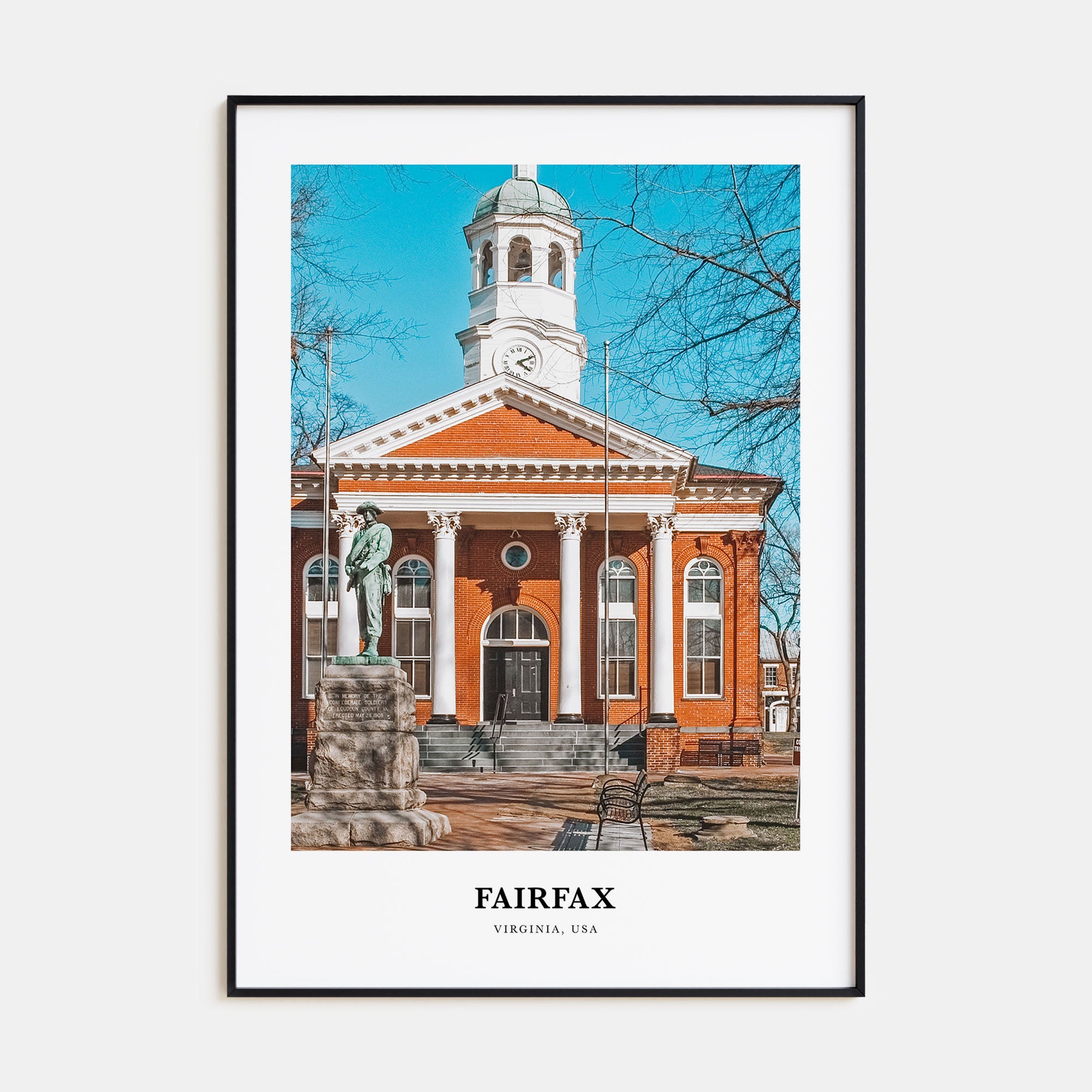 Fairfax Portrait Color Poster