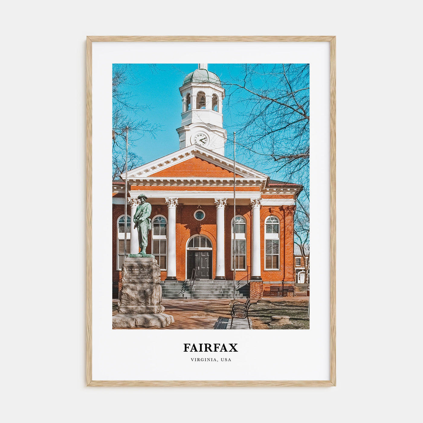 Fairfax Portrait Color Poster