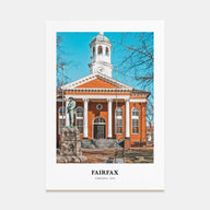 Fairfax Portrait Color Poster