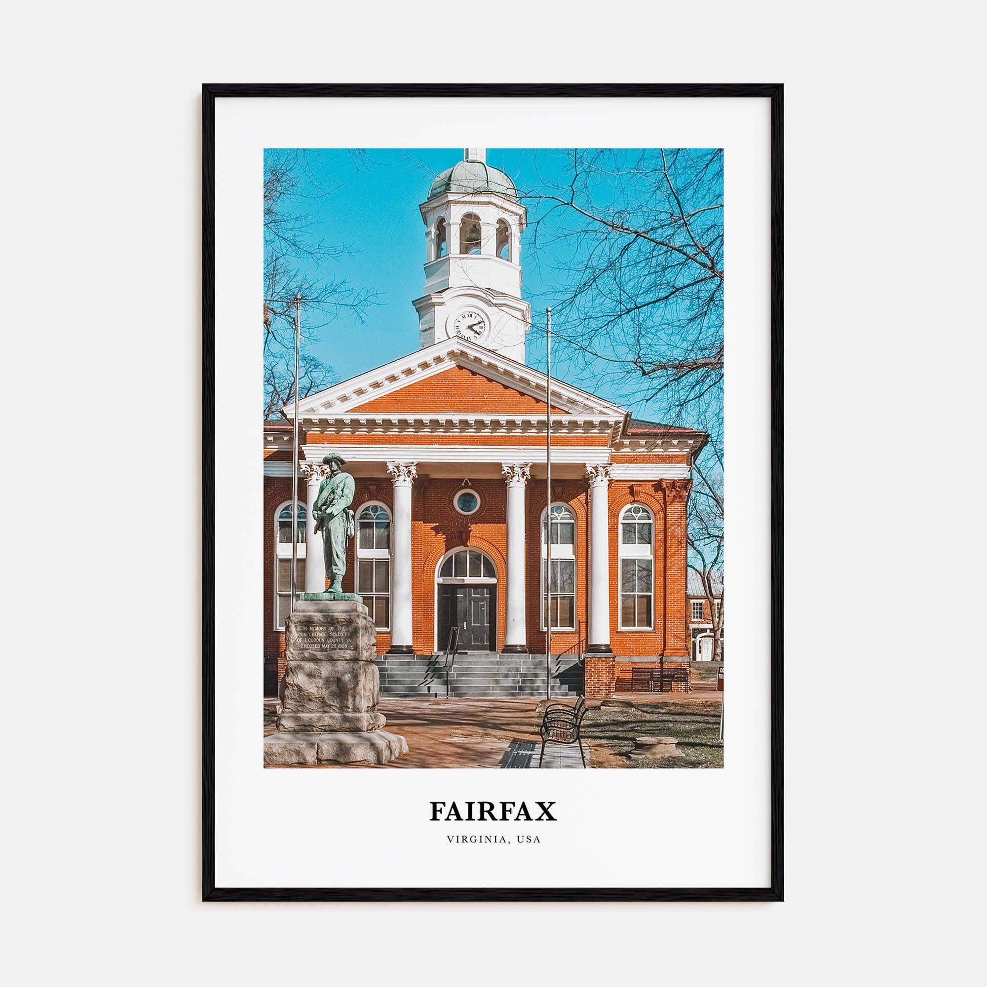 Fairfax Portrait Color Poster