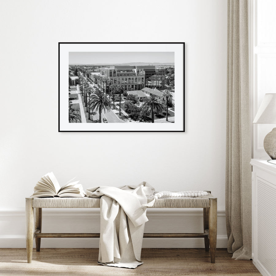 Fairfield Landscape B&W Poster