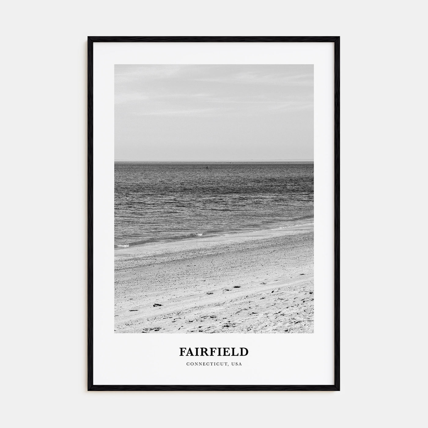 Fairfield Portrait B&W Poster