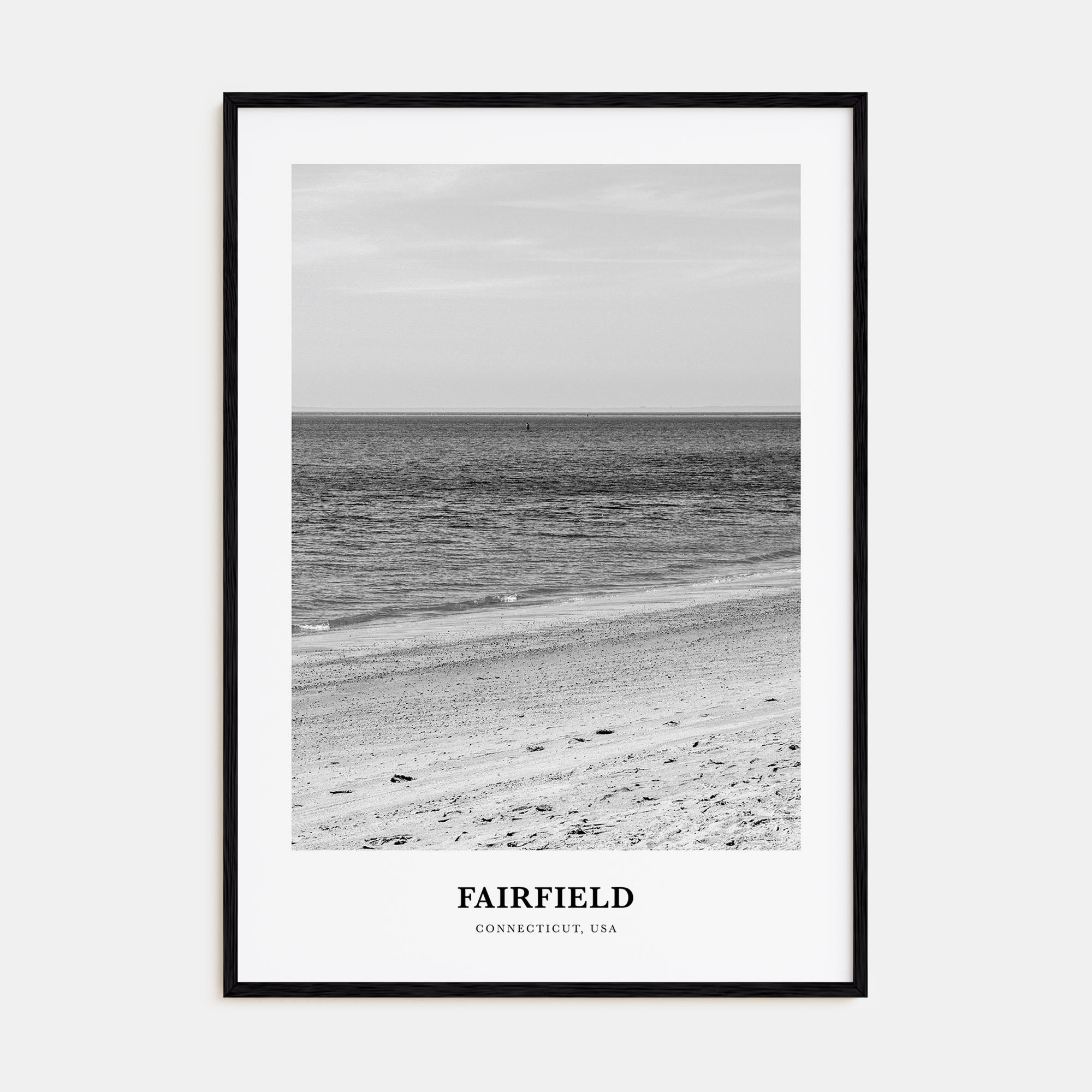 Fairfield Portrait B&W Poster