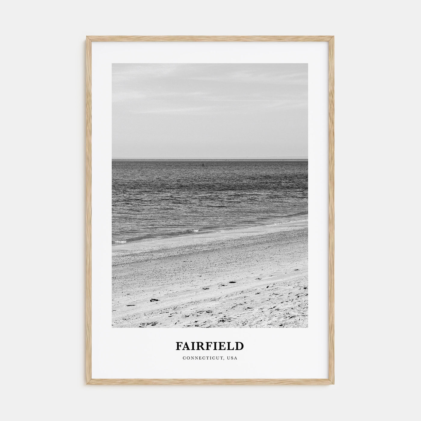 Fairfield Portrait B&W Poster