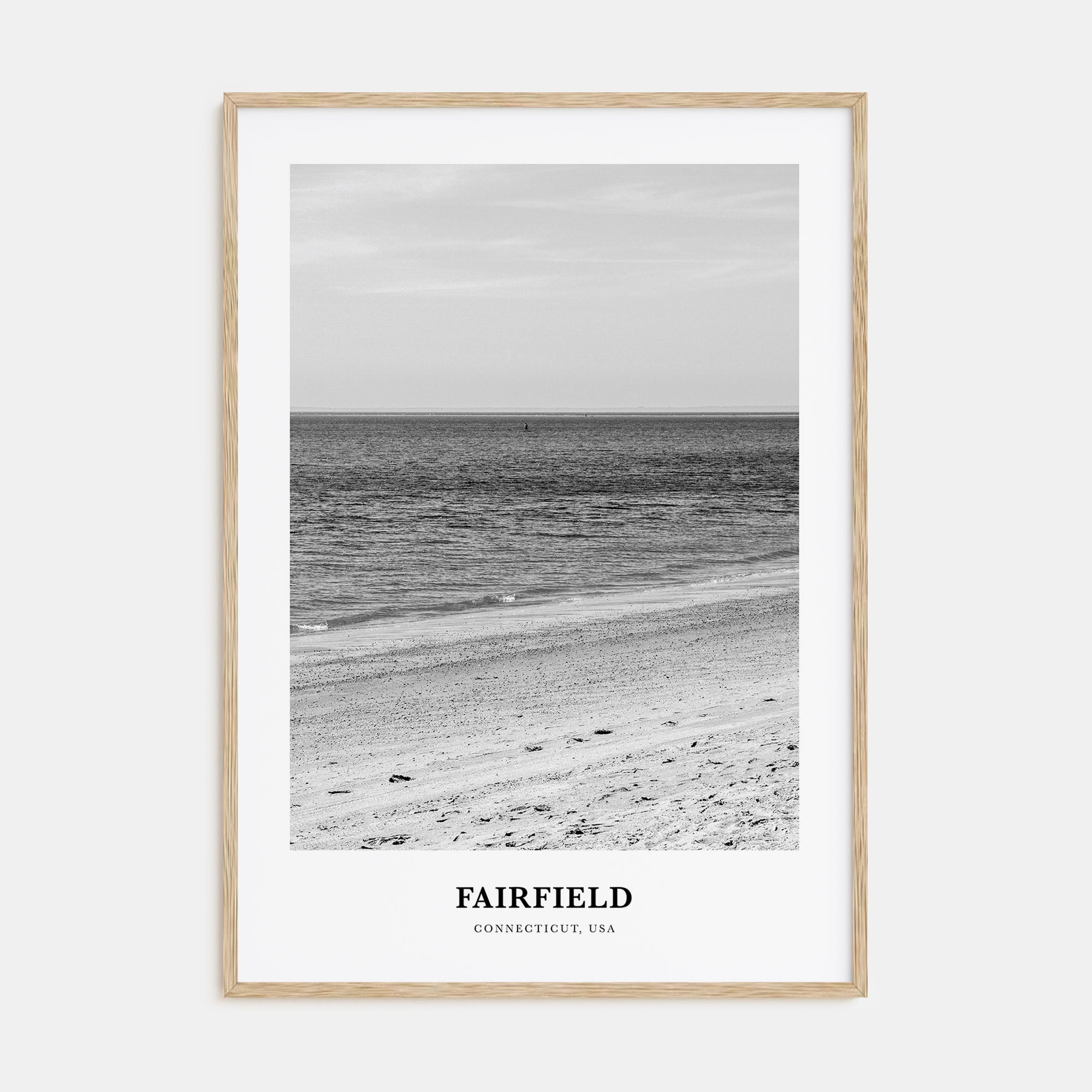 Fairfield Portrait B&W Poster