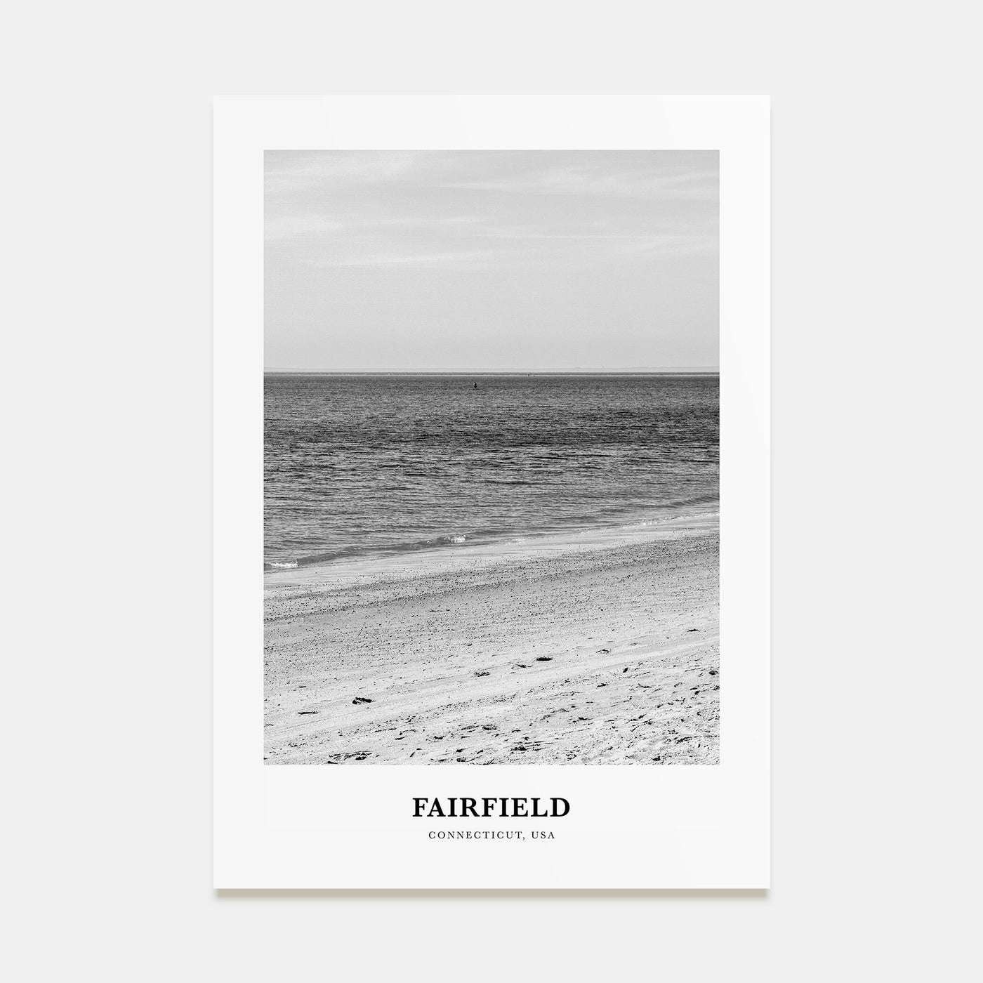 Fairfield Portrait B&W Poster