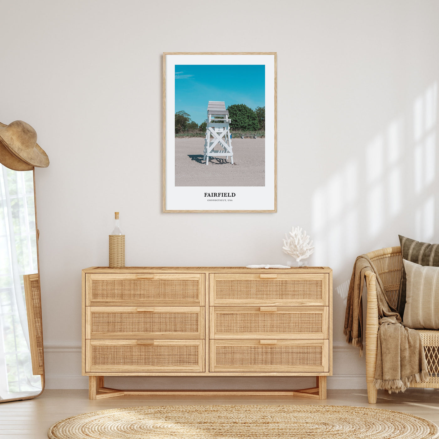 Fairfield Portrait Color Poster