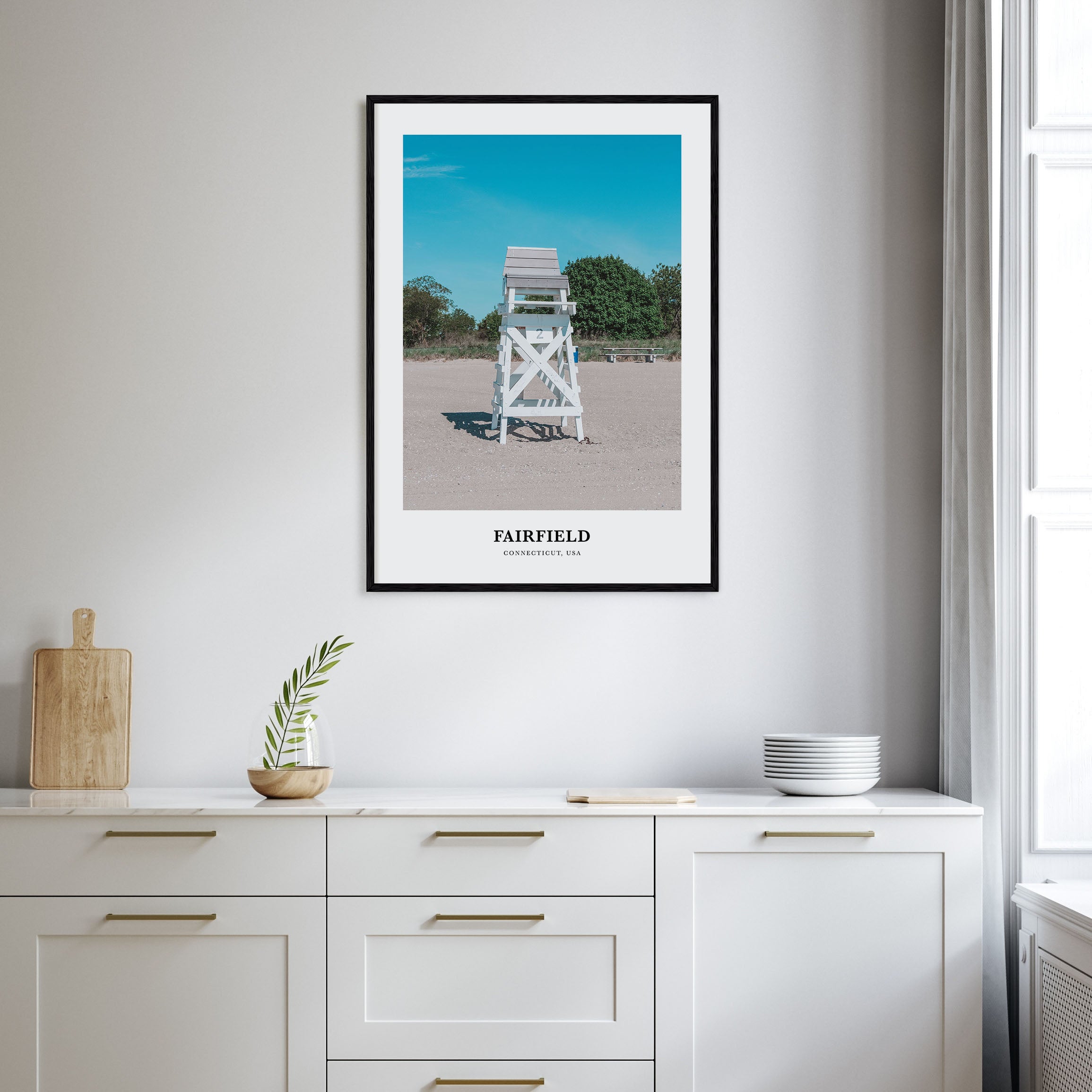 Fairfield Portrait Color Poster