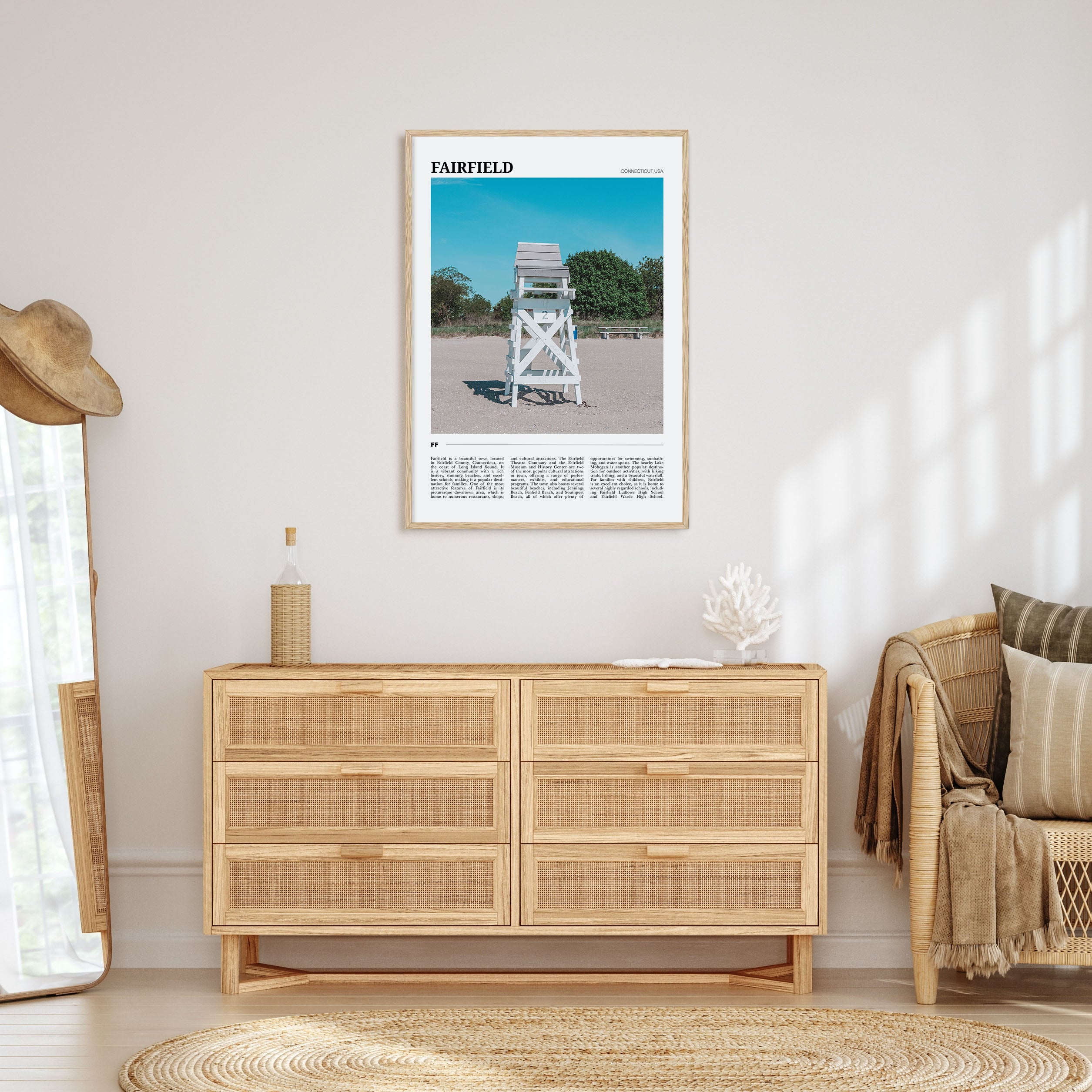 Fairfield Travel Color Poster