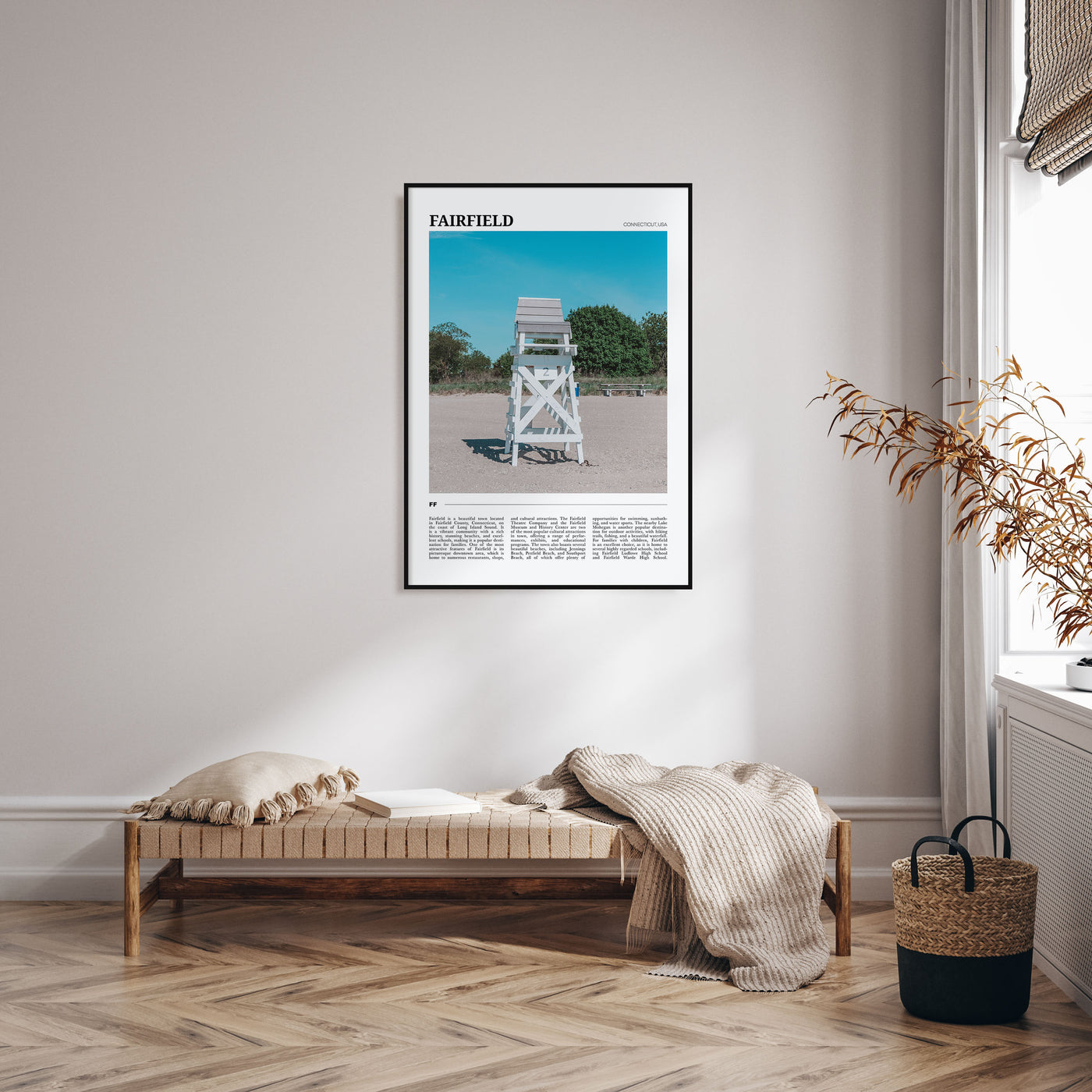 Fairfield Travel Color Poster